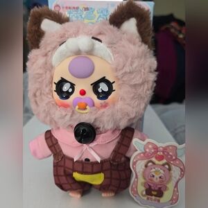 Baby Three Kitten Wardrobe Series Plush Pendant  "British Essence"